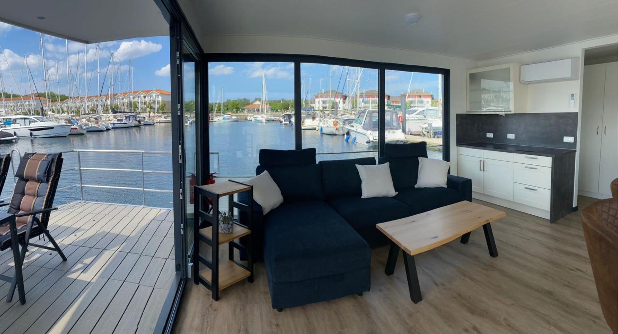 Urlaub Auf Dem Wasser Mit Einmaligen Ausblick - Well Hausboote Boltenhagen 10 Extérieur photo
