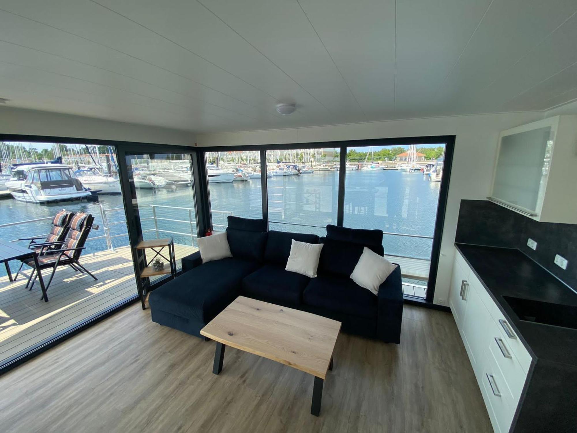 Urlaub Auf Dem Wasser Mit Einmaligen Ausblick - Well Hausboote Boltenhagen 10 Extérieur photo